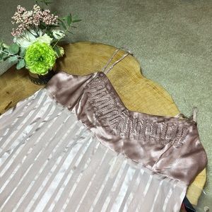 Pink 100% silk top